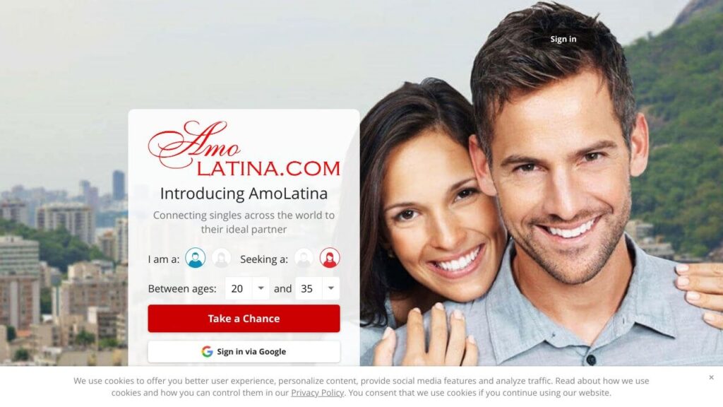 dating site user in latina american culture
